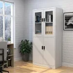 2-Door metallic office cabinet
