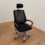 Ergonomic headrest office seat