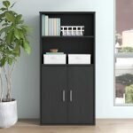2-Door storage credenza cabinet