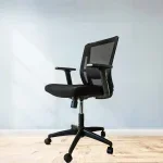 ErgoMesh Mid-Back Black Office Chair