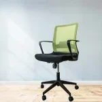 Captain mesh office chair (Green) - Image 2