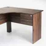 1.2 Meters curved office desk - Image 5