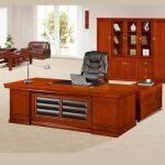 1.8m L-shaped executive office desk - Image 2