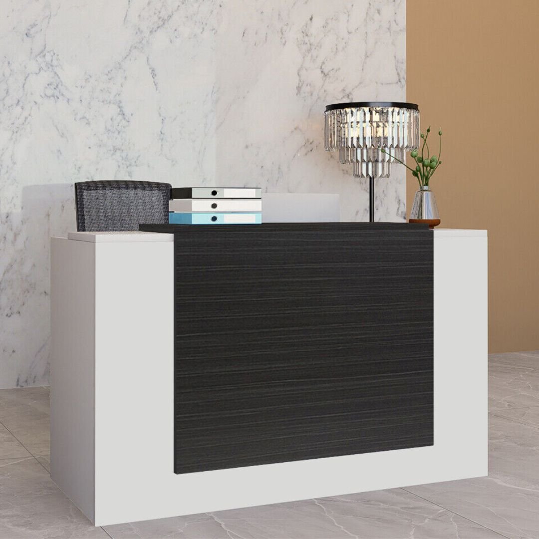 xr:d:DAFzFwQ_XeE:1461,j:8064113058377542566,t:24020709 Office Reception Counter Desk - Image 1