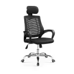 Office Executive Mesh Chair With Headrest.