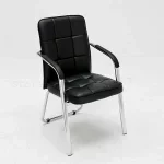 Leather conference visitor's chair