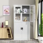 4-Door office metallic storage cabinet - Image 2