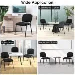 3-Seat PU Leather Waiting Room Chair