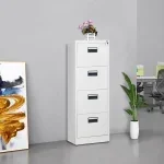 4-Drawers Metallic Steel Cabinet - Image 2