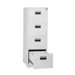 4-Drawers Metallic Steel Cabinet - Image 4