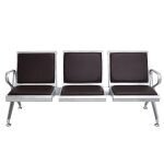 Three seater office reception bench - Image 4