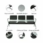 3 Seat Office Reception Chair - Image 3
