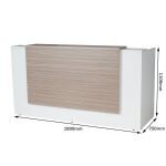 1800mm Front Desk Office Furniture - Image 5