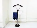 Mahogany office coat hanger