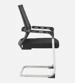 Cantilever mesh office visitor chair - Image 4