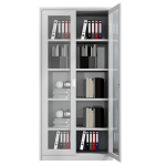 2 Door Full Glass Filing Cabinet - Image 4