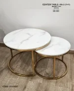 Nest glass (02pc) coffee table