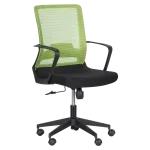 Captain mesh office chair (Green) - Image 4