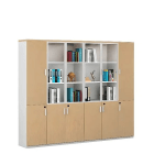 3-door bookshelf, wooden bookshelf cabinet, wooden book storage, triple door bookshelf, wood storage cabinet with doors, office bookshelf with doors, bookshelf with closed storage, bookcase with 3 doors, modern wooden bookshelf, bookshelf with compartments, solid wood bookshelf, wooden file cabinet, bookshelf with shelves and doors, office storage bookshelf, multipurpose wooden bookshelf, wooden bookshelf for office, bookshelf with wood finish, 3-door storage cabinet, wooden office bookcase, bookshelf with concealed storage