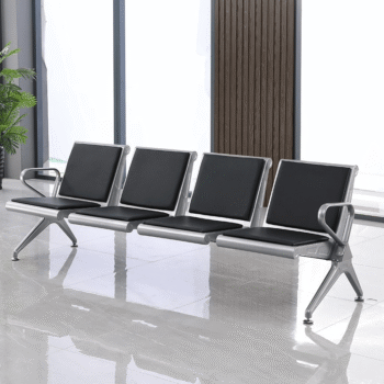 Commercial 4-Seater Link Chair, 4-seater waiting chair, office link seating, commercial seating solution, reception area chairs, linked office chairs, durable waiting room chairs, modern office seating, professional lounge chairs, public area seating, multi-seat office chair, commercial lounge furniture, workplace waiting chair, sturdy link chair, office reception furniture, connected seating, office guest chairs, high-quality link chairs, comfortable waiting chairs, linked seating system, office lobby chairs, modular link chair, corporate waiting area chairs, heavy-duty office seating, contemporary link chair, professional office chairs, shared seating solution, commercial office furniture, linked lounge seating, ergonomic link chairs