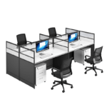 4-way office workstation, modular office workstation, office work cubicle, collaborative office desk, multi-user office workstation, shared office desk, modern office workstation, ergonomic office workstation, professional office desk, team workstation, corporate office furniture, workstation with dividers, office desk cluster, open office workstation, high-quality office workstation, space-saving office desk, office work hub, workstation for 4, office desk configuration, commercial office workstation, office workstations for teams, office productivity desk, contemporary office workstation, office furniture solutions, office desk cluster setup, office workstations for collaboration, flexible office desk, executive office workstation, office desk for 4 people, office workstation system