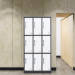 9-Locker Steel Office Cabinet, steel locker cabinet, 9-door office locker, metal storage cabinet, workplace locker solution, staff locker cabinet, secure office storage, commercial locker unit, industrial storage cabinet, office organization furniture, heavy-duty steel cabinet, employee locker storage, durable office locker, workplace storage solution, multi-compartment locker, locker room furniture, office storage cabinet, metal locker unit, secure document storage, professional office locker, steel office furniture, staff storage cabinet, organizational locker system, high-quality steel cabinet, modern office locker, compact locker unit, functional office storage, locker storage solution, office filing cabinet, reliable locker cabinet