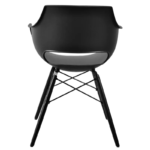 Bistro Eames study chair, Eames style chair, modern study chair, designer study chair, ergonomic study chair, comfortable study chair, home office chair, contemporary study chair, dining study chair, sleek study chair, stylish study chair, Eames inspired chair, minimalist study chair, lightweight study chair, durable study chair, student study chair, desk chair, plastic and wood chair, lounge study chair, office study chair, creative study chair, compact study chair, workspace chair, modern home chair, Eames bistro chair, writing desk chair, chic study chair, multifunctional study chair, designer home chair, fashionable study chair