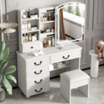 dresser desk with mirror, vanity dresser, makeup dresser with mirror, bedroom dresser desk, vanity table, dressing table with mirror, modern dresser desk, cosmetic dresser, storage dresser with mirror, bedroom vanity desk, elegant dresser desk, compact vanity dresser, wooden dresser with mirror, stylish vanity table, mirror desk for bedroom, multifunctional dresser desk, contemporary dresser desk, cosmetic vanity dresser, small dresser desk, chic vanity desk, drawer dresser with mirror, functional vanity table, dressing furniture, home vanity desk, bedroom furniture with mirror, makeup station desk, decorative dresser desk, space-saving vanity, dresser with mirror set, professional vanity desk