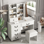 dresser desk with mirror, vanity dresser, makeup dresser with mirror, bedroom dresser desk, vanity table, dressing table with mirror, modern dresser desk, cosmetic dresser, storage dresser with mirror, bedroom vanity desk, elegant dresser desk, compact vanity dresser, wooden dresser with mirror, stylish vanity table, mirror desk for bedroom, multifunctional dresser desk, contemporary dresser desk, cosmetic vanity dresser, small dresser desk, chic vanity desk, drawer dresser with mirror, functional vanity table, dressing furniture, home vanity desk, bedroom furniture with mirror, makeup station desk, decorative dresser desk, space-saving vanity, dresser with mirror set, professional vanity desk