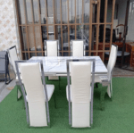 6-seater dining table, marble dining table, 6-seater marble dining table, marble top dining table, dining table for 6, dining table set, dining table with chairs, modern dining table, contemporary dining table, luxury dining table, elegant dining table, large dining table, family dining table, kitchen dining table, home dining table, indoor dining table, dining table for home, dining table furniture, marble furniture, marble dining furniture, marble top table, marble table for dining, solid marble dining table, dining table with marble top, dining table set for 6, 6-person dining table, six seater dining table, dining table with six chairs, marble dining table set, modern marble dining table, luxury marble dining table, stylish dining table, designer dining table, elegant marble dining table, high-end dining table, premium dining table, solid wood dining table, marble and wood dining table, dining table with metal legs, marble table with steel base, marble table with wooden base, dining room furniture, dining room table, dining table for kitchen, dining table for living room, dining table for apartment, dining table for villa, compact dining table, large marble dining table, dining table for family, dining table for gatherings, dining table for parties, dining table for entertaining, marble top furniture, marble dining table modern, marble dining table contemporary, luxury dining table set, designer dining table set, marble top table set, durable dining table, sturdy dining table, heavy marble dining table, scratch resistant dining table, stain resistant dining table, heat resistant dining table, easy to clean dining table, marble table maintenance, dining table for daily use, dining table for meals, dining table for lunch, dining table for dinner, marble table for living space, dining table for home decor, stylish home dining table, chic dining table, elegant dining room furniture, modern home dining furniture, minimalist dining table, minimalist marble dining table, dining table with sleek design, contemporary home furniture, dining table for modern homes, marble furniture for dining room, marble table set for home,