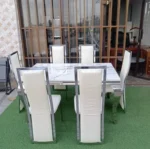 6-seater marble-top dining table, marble dining table, 6-person dining table, modern marble dining table, contemporary dining table, luxury dining table, marble tabletop dining table, dining table with marble top, solid marble dining table, rectangular marble dining table, round marble dining table, oval marble dining table, white marble dining table, black marble dining table, grey marble dining table, marble dining table with metal legs, marble dining table with wooden legs, marble dining table with steel frame, marble dining table with glass accents, minimalist marble dining table, sleek marble dining table, elegant marble dining table, designer marble dining table, premium dining table, luxury home dining table, modern home dining table, contemporary home dining table, stylish dining table, marble dining table set, 6-seater dining table set, marble dining table for kitchen, marble dining table for living room, compact marble dining table, large marble dining table, solid wood and marble dining table, marble dining table with chairs, marble dining table with bench, heavy duty marble dining table, sturdy marble dining table, commercial grade marble dining table, hotel dining table, restaurant dining table, cafe marble dining table, marble dining table for home, marble dining table for apartment, marble dining table for villa, family size dining table, 6-seater dining set, marble top table with pedestal base, marble dining table with trestle base, marble dining table with storage, marble dining table with drawers, easy clean marble table, heat resistant marble dining table, scratch resistant marble dining table, anti stain marble dining table, marble dining table with polished finish, matte finish marble dining table, natural stone dining table, premium stone dining table, high end marble dining table, classic marble dining table, contemporary marble dining room furniture, modern dining room table, stylish dining table for 6, compact dining set, multifunction dining table, marble center table dining, minimalist home dining table, marble tabletop furniture, elegant home dining solution, space saving dining table, versatile marble dining table, solid marble slab dining table, luxury marble furniture, marble table with wooden frame, marble table with metal frame, home decor dining table, sleek marble tabletop dining, durable marble dining table, high quality marble table, professional home dining furniture, marble kitchen dining table, contemporary minimalist marble table, luxury dining furniture, statement marble dining table, marble dining table for gatherings, home entertaining dining table, modern living and dining table, classic stone dining table, heavy marble dining table, premium marble dining furniture, designer home dining table, marble dining table with seating, rectangular 6-seater marble dining table, round 6-seater marble dining table, oval 6-seater marble dining table, marble dining table with sturdy base, compact 6-seater marble table, modern marble dining set, home dining room marble table, luxury marble tabletop furniture, marble dining table for family meals, sleek contemporary marble dining table, elegant stone top dining table, minimalist marble top dining table, heavy duty home dining table, solid natural marble dining table, high polished marble table, home decor marble dining furniture, versatile stone top dining table, marble dining table for open space, luxury living room dining table, designer marble dining furniture.