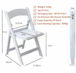 Foldable Events Dining Chair - Image 4