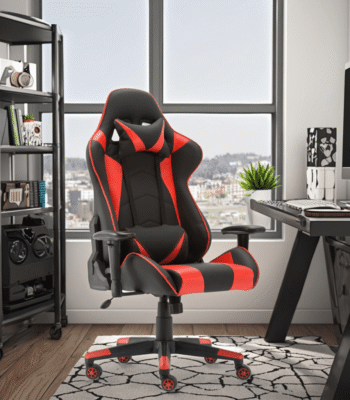 Office Home Gaming Chair – Comfort Meets Performance The Office Home Gaming Chair is designed to provide superior comfort and support for both work and play. Whether you’re gaming for hours, working from home, or completing tasks at your desk, this chair combines ergonomic design with modern style. Its durable construction, adjustable features, and sleek appearance make it a versatile solution for home offices, gaming setups, and study areas. Ergonomic Design for Maximum Comfort First and foremost, this chair is ergonomically designed to support proper posture. The contoured seat and backrest align with the natural curve of your spine, reducing strain on your back and neck. Additionally, the high back provides full support for shoulders, ensuring long sessions remain comfortable. With the included headrest and lumbar cushions, users experience enhanced support, promoting better posture and reducing fatigue. Fully Adjustable Features One of the key benefits of the Office Home Gaming Chair is its adjustability. The chair allows you to modify the seat height to match your desk or gaming setup. The armrests are adjustable to provide optimal positioning for your arms and wrists. Moreover, the reclining feature allows the backrest to tilt for relaxation during breaks. This versatility ensures personalized comfort for different activities, whether gaming, working, or reading. Durable Construction and Quality Materials Built from premium materials, this chair is made to last. The sturdy steel frame ensures stability and supports a wide range of body types. High-density foam cushioning maintains its shape and comfort over time, while the breathable PU leather or fabric upholstery prevents overheating during long sessions. The smooth-rolling casters allow easy mobility without scratching floors, combining durability with practicality. Stylish Design for Any Space In addition to comfort and durability, this chair features a modern and sleek design that fits any home office or gaming setup. Its bold color options, racing-style design, and clean lines create a professional yet energetic look. The chair adds visual appeal to your workspace while maintaining a functional and ergonomic seating solution. Easy Maintenance and Practical Features Maintaining this chair is simple. The smooth upholstery can be wiped clean, and the cushions are removable for convenient care. Its compact yet sturdy frame makes it easy to fit into any room, while the mobility of the wheels allows for flexible positioning. These practical features make the Office Home Gaming Chair a long-term solution for both comfort and style. A Smart Investment for Work and Play In conclusion, the Office Home Gaming Chair is more than just a seat—it is a versatile, ergonomic, and stylish solution for modern living spaces. With adjustable features, durable construction, and sleek design, it enhances productivity, gaming performance, and overall comfort. Investing in this chair ensures a healthier posture, improved focus, and an enjoyable seating experience for hours of work or play.