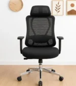 office chair with lumbar support, office chair with headrest, office chair with armrests, office chair with adjustable armrests, office chair with wheels, office chair with swivel base, office chair with mesh back, office chair with leather finish, office chair with breathable fabric, office chair with cushioned seat, office chair with ergonomic backrest, office chair with adjustable height, office chair with reclining function, office chair with tilt mechanism, office chair with neck support, office chair with padded armrests, office chair with footrest, office chair with sturdy frame,