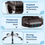 ergonomic office chair with headrest, ergonomic office chair with armrest, ergonomic office chair with adjustable armrest, ergonomic office chair with lumbar support, ergonomic office chair with footrest, ergonomic office chair with wheels, ergonomic office chair swivel base, ergonomic office chair reclining, ergonomic office chair breathable mesh, ergonomic office chair padded seat, ergonomic office chair high back support, ergonomic office chair mid back support, ergonomic office chair ergonomic design, ergonomic office chair extra comfort, ergonomic office chair back pain relief, ergonomic office chair posture support, ergonomic office chair computer desk use,