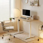 standing desk, modern standing desk, height adjustable standing desk, electric standing desk, manual standing desk, ergonomic standing desk, sit stand desk, sit to stand desk, adjustable height desk, office standing desk, home standing desk,