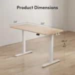 standing desk, modern standing desk, height adjustable standing desk, electric standing desk, manual standing desk, ergonomic standing desk, sit stand desk, sit to stand desk, adjustable height desk, office standing desk, home standing desk,