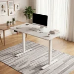 standing desk, modern standing desk, height adjustable standing desk, electric standing desk, manual standing desk, ergonomic standing desk, sit stand desk, sit to stand desk, adjustable height desk, office standing desk, home standing desk,
