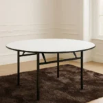 foldable dining table, space saving dining table, modern dining table, kitchen table, small apartment furniture, folding table, versatile dining furniture, compact dining solution, wood foldable table, extendable dining table, dining room ideas,