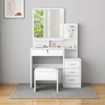 dressing table, makeup table, vanity table, vanity dresser, bedroom dressing table, modern dressing table, wooden dressing table, mirrored dressing table, LED dressing table, luxury dressing table, premium dressing table, affordable dressing table, compact dressing table, large dressing table, space saving dressing table, corner dressing table,