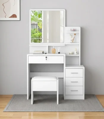 dressing table, makeup table, vanity table, vanity dresser, bedroom dressing table, modern dressing table, wooden dressing table, mirrored dressing table, LED dressing table, luxury dressing table, premium dressing table, affordable dressing table, compact dressing table, large dressing table, space saving dressing table, corner dressing table,