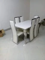 dining table, dining room table, kitchen dining table, modern dining table, wooden dining table, glass dining table, marble dining table, metal dining table, steel frame dining table, MDF dining table, engineered wood dining table, laminate dining table, round dining table, rectangular dining table, square dining table, oval dining table, extendable dining table, folding dining table, space saving dining table,