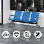waiting bench, reception bench, lobby seating, waiting room bench, public seating, bench for waiting area, office waiting bench, hospital waiting bench, medical waiting room furniture, airport seating, train station bench, terminal seating, modular waiting bench, metal waiting bench, wooden waiting bench, upholstered waiting bench,
