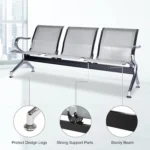 Reception bench, reception benches, office reception bench, waiting bench, office waiting bench, reception seating, office reception seating, visitor bench, visitor waiting bench, clinic waiting bench, hospital waiting bench, medical waiting bench, commercial waiting bench, office bench, lobby bench, reception area bench,